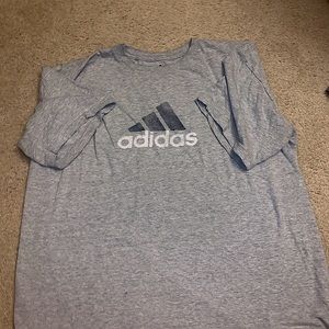 Oversized adidas grey tshirt, size XXL